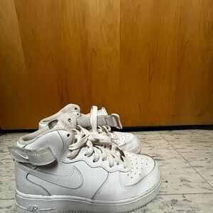White High-Top Sneakers